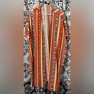 Lucky & Blessed Serape Duster